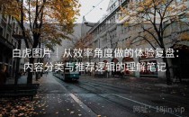 白虎图片｜从效率角度做的体验复盘：内容分类与推荐逻辑的理解笔记