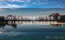 红桃影视使用后的直观印象整理：不同人群使用场景下的适配度观察