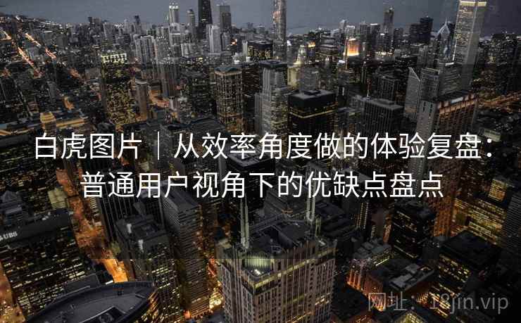 白虎图片｜从效率角度做的体验复盘：普通用户视角下的优缺点盘点  第2张